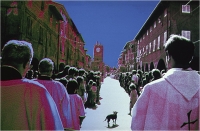 Menichetti Oreste "La processione" (1979)