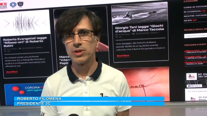 2020.07.05 – TGNews50 TGNews50 - Intervista a Roberto Folomena, presidente del 3C Cinefoto Club Cascina