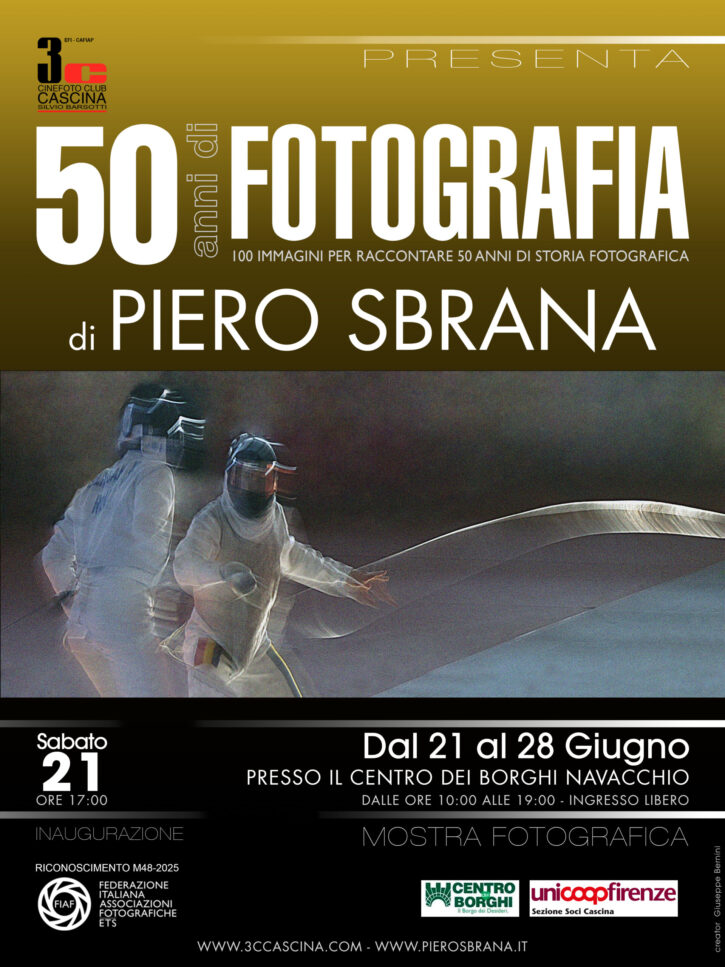 50 Anni di fotografia + inaugurazione – Piero Sbrana